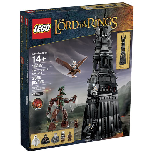 Boxart van Tower of Orthanc (Lord of the Rings) (10237) (LordoftheRings), Lord of the Rings