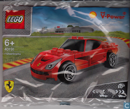 Boxart van F12 Berlinetta (Shell) (40191) (Shell), Lego Shell