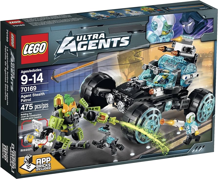 Boxart van  Agent Stealth Patrouille (Ultra Agents) (70169) (UltraAgents), Ultra Agents