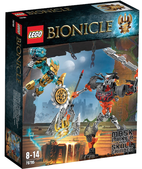 Boxart van Maskermaker vs. Schedelmeester (Bionicle) (70795) (Bionicle), Bionicle
