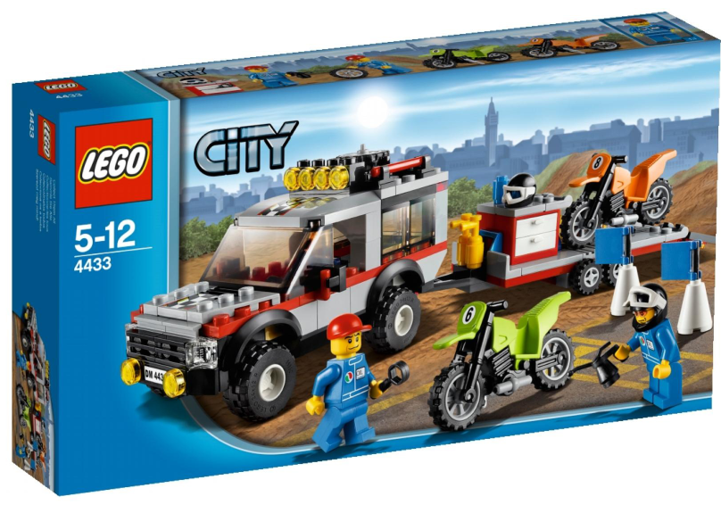 Boxart van Crossmotor Transport (City) (4433) (City), Lego City