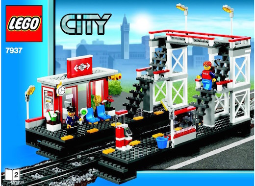 Boxart van Spoorwegstation (City) (7937) (City), Lego City