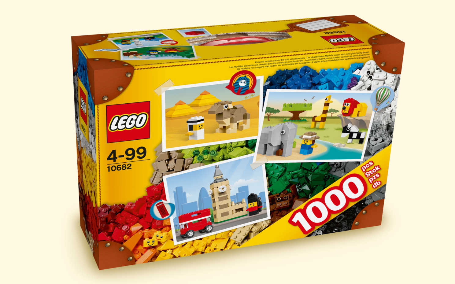Boxart van Creatieve Lego Koffer (Lego) (10682) (Classic), Lego