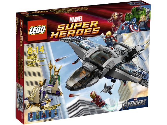 Boxart van Quinjet Luchtgevecht (Marvel Super Heroes) (6869) (Marvel), Marvel Super Heroes