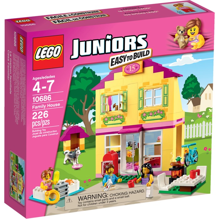 Boxart van Familiekoffer (Juniors) (10686) (Juniors), Lego Juniors