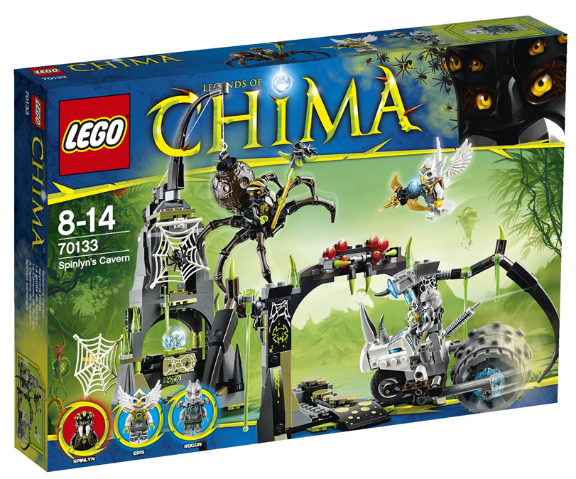Boxart van Spinlyn's Grot (Chima) (70133) (Chima), Lego Chima