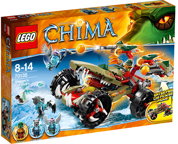 Boxart van Craggers Vuurstriker (Chima) (70135) (Chima), Lego Chima