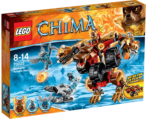 Boxart van Bladvic's vechtmachine (Chima) (70225) (Chima), Legends of Chima