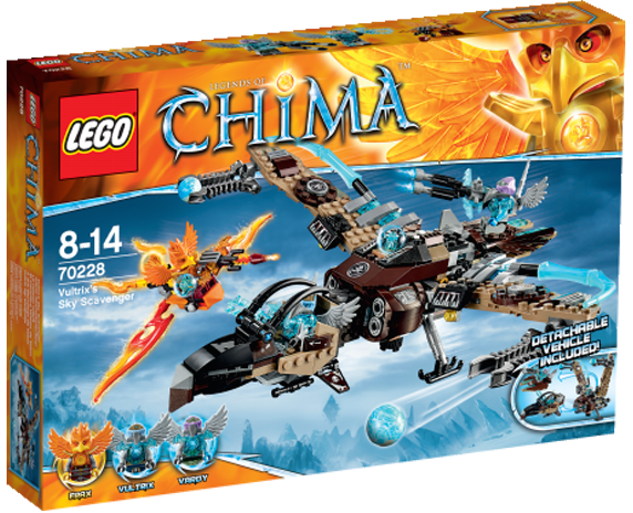 Boxart van Vultrix Sky Scavenger (Chima) (70228) (Chima), Lego Chima