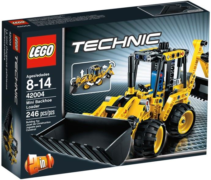 Boxart van Mini Schoplader (Technic) (42004) (Technic), Lego Technic