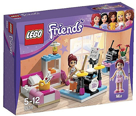 Boxart van Mia's Slaapkamer (Friends) (3939) (Friends), Lego Friends