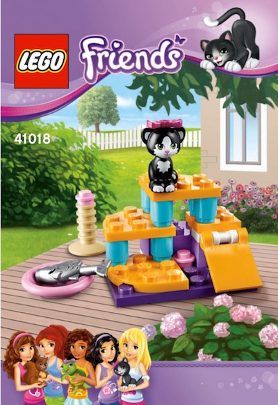 Boxart van Speelplaats van Kat (Friends) (41018) (Friends), Lego Friends