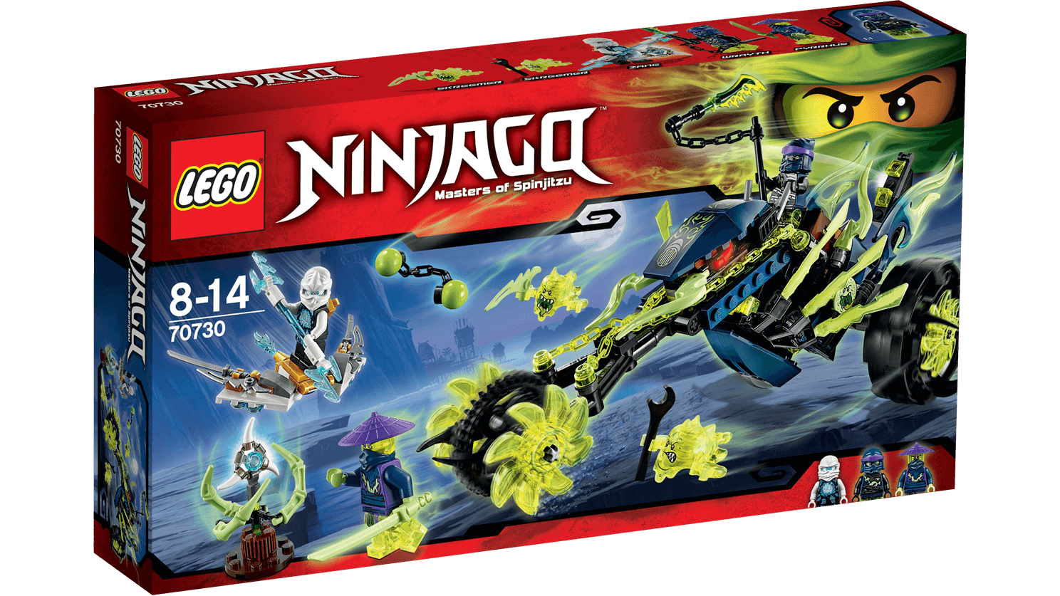 Boxart van Ketting Voertuig Hinderlaag (Ninjago) (70730) (Ninjago), Lego Ninjago