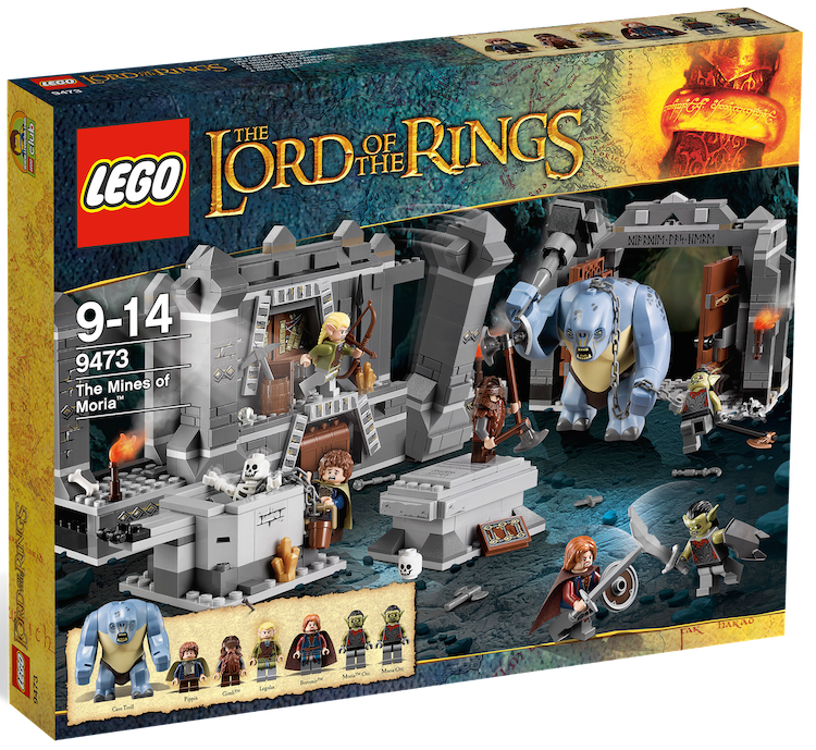 Boxart van De Mijnen van Moria (Lord of the Rings) (9473) (LordoftheRings), Lego Lord of the Rings