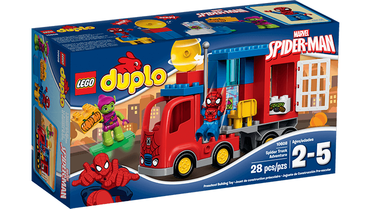 Boxart van Spider-Man Spider Truck Avontuur (Duplo) (10608) (Duplo), Duplo