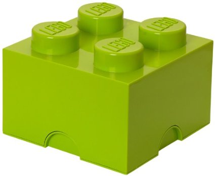Boxart van Opbergbox - 4-Brick Limegroen (40031220) (Opbergboxen), LEGO Opbergbox