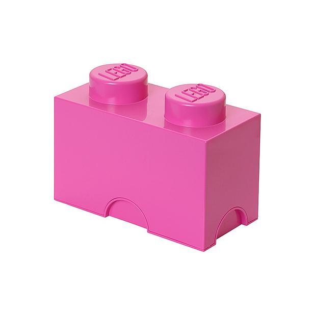 Boxart van Opbergbox - 2-Brick Roze (40021739) (Opbergboxen), LEGO Opbergbox