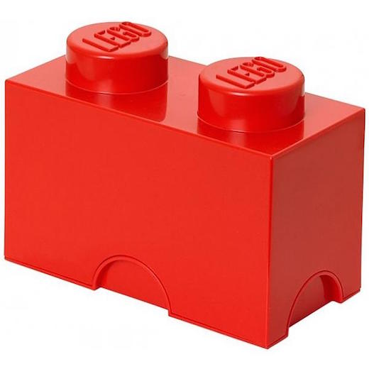 Boxart van Opbergbox - 2-Brick Rood (40021730) (Opbergboxen), LEGO opbergbox