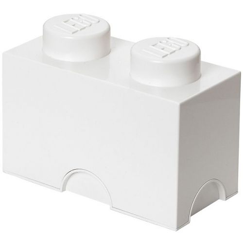 Boxart van Opbergbox - 2-Brick Wit  (Opbergboxen), LEGO opbergbox
