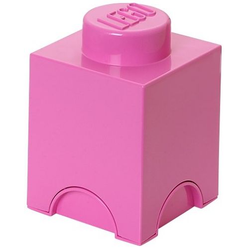 Boxart van Opbergbox - 1-Brick Roze (Opbergboxen), LEGO Opbergbox