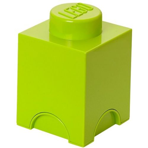 Boxart van Opbergbox - 1-Brick Lichtgroen (Opbergboxen), LEGO Opbergbox