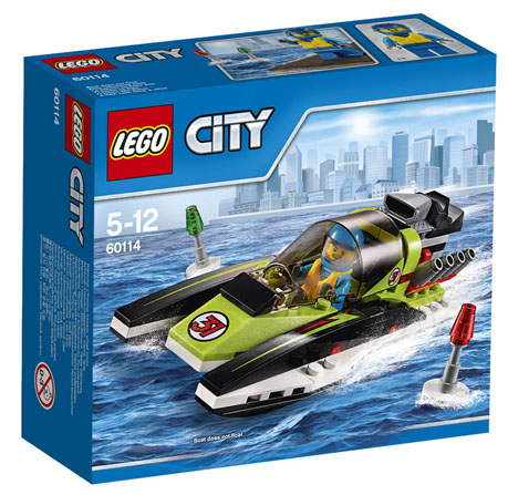 Boxart van Raceboot (City) (60114) (City), City