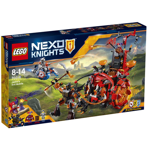 Boxart van Jestro's Evil Mobile (Nexo Knights) (70316) (NexoKnights), Nexo Knights