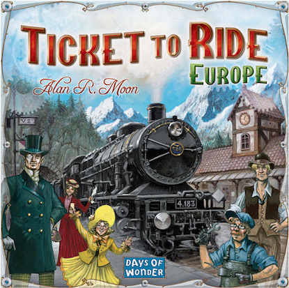 Ticket to Ride: Europe (NL) (Bordspellen), Days of Wonder