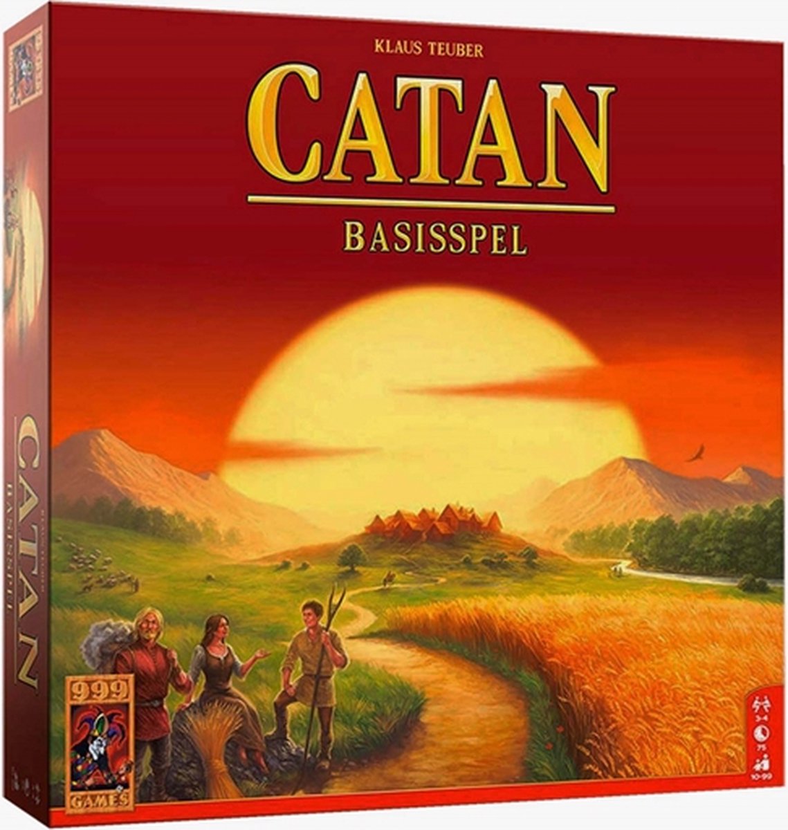 (De Kolonisten van) Catan - Basisspel (Bordspellen), 999 Games
