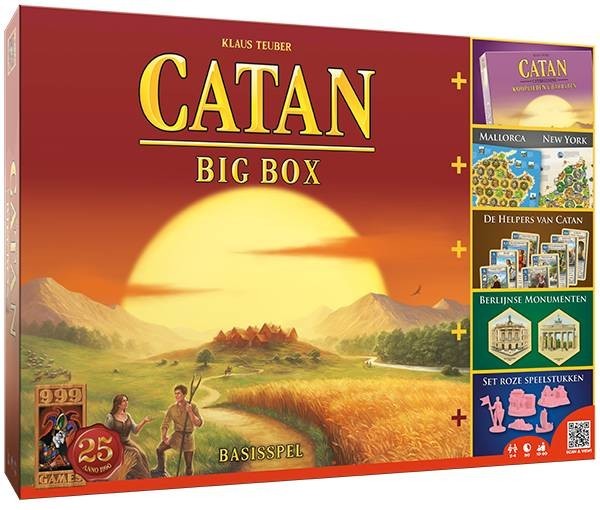 Kolonisten Van Catan Big Box (Bordspellen), 999 Games