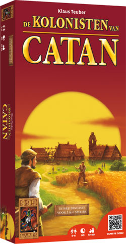 Kolonisten Van Catan Uitbreiding: 5/6 Spelers (Bordspellen), 999 Games