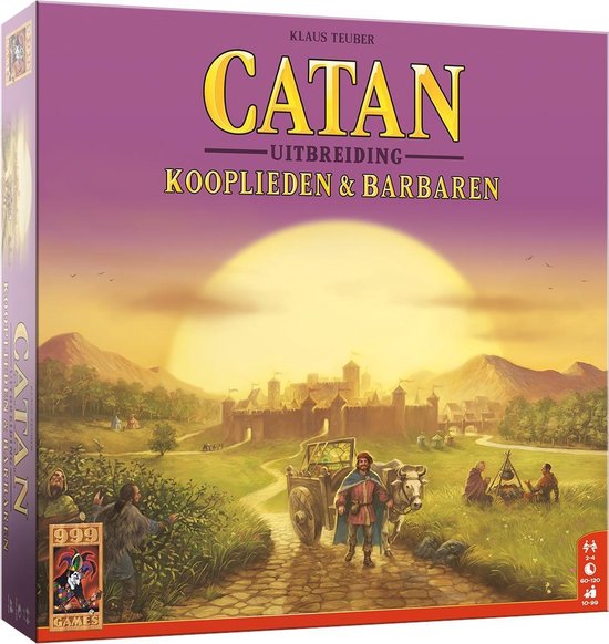 Kolonisten Van Catan Uitbreiding: Kooplieden & Barbaren (Bordspellen), 999 Games