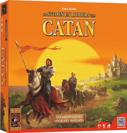Kolonisten Van Catan Uitbreiding: Steden & Ridders (Bordspellen), 999 Games