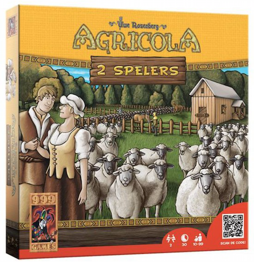 Agricola: 2 Spelers (Bordspellen), 999 Games
