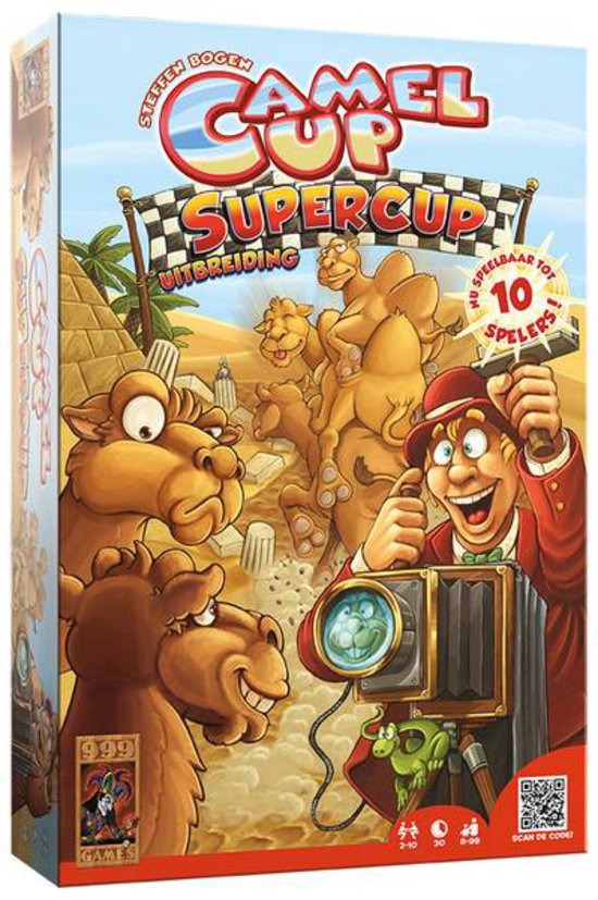Camel Up Uitbreiding: Supercup (Bordspellen), 999 Games Games
