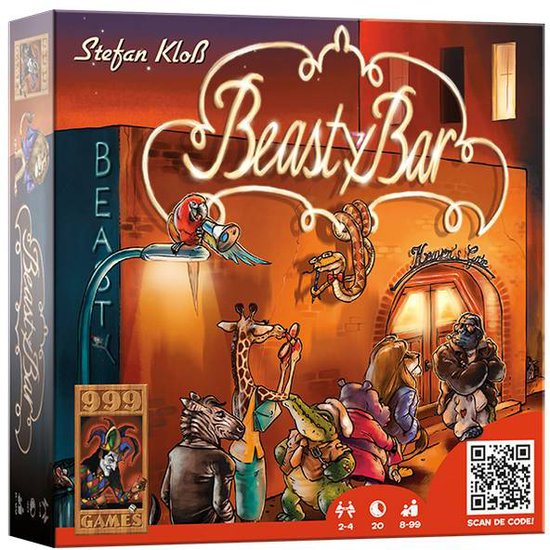Beasty Bar (NL) (Bordspellen), 999 Games