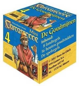 Carcassonne: Mini-Uitbreiding De Goudmijnen (Bordspellen), 999 Games
