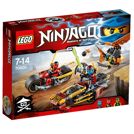 Boxart van Ninja Motorachtervolging (Ninjago) (70600) (Ninjago), Ninjago