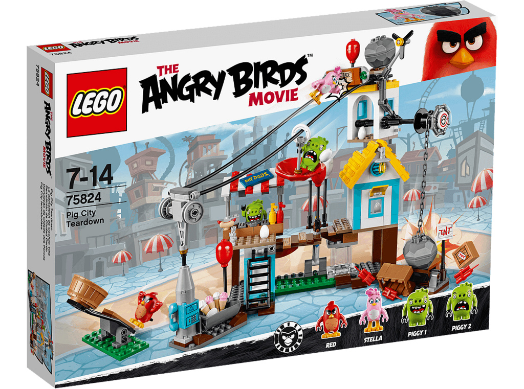 Boxart van Pig City Sloopfeest (Angry Birds) (75824) (AngryBirds), Angry Birds