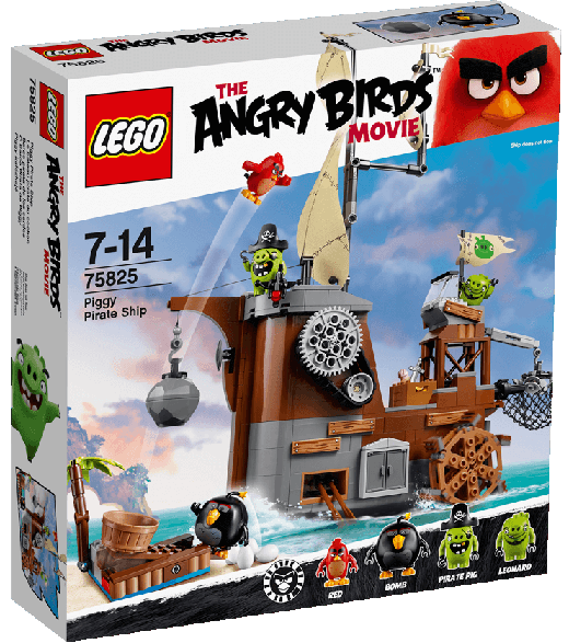 Boxart van Piggy Piratenschip (Angry Birds) (75825) (AngryBirds), Angry Birds