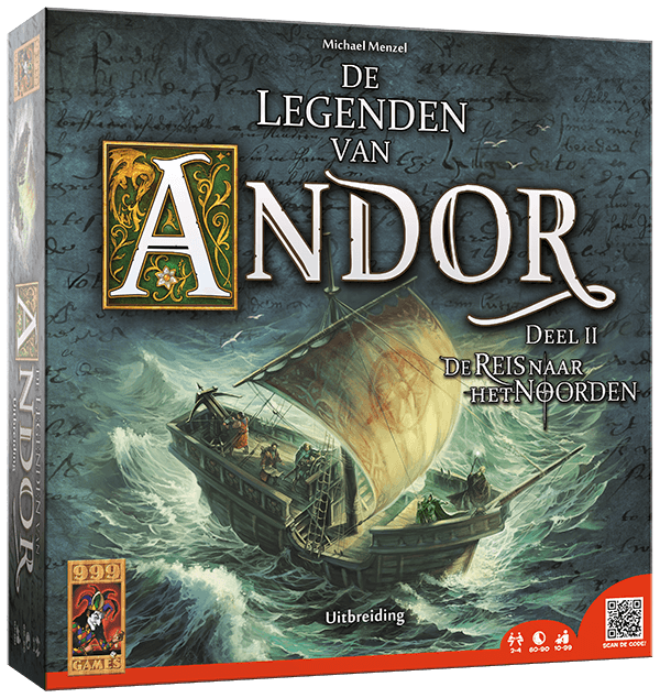 De Legenden van Andor Uitbreiding: De Reis naar het Noorden (Bordspellen), 999 Games