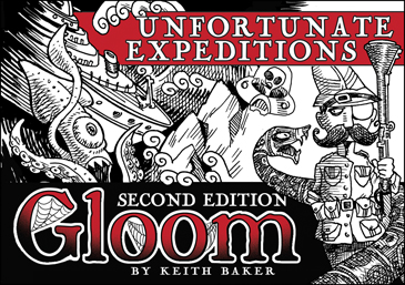 Gloom Uitbreiding: Unfortunate Expeditions (Bordspellen), Atlas Games