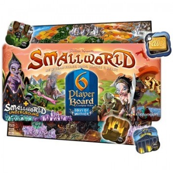 Small World Uitbreiding: 6 Speler Spelbord (Bordspellen), Days of Wonder