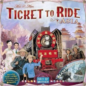 Ticket to Ride: Team Asia & Legendary Asia (Bordspellen), Days of Wonder
