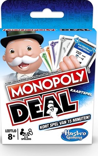 Monopoly: Deal Kaartspel (Bordspellen), Hasbro Games