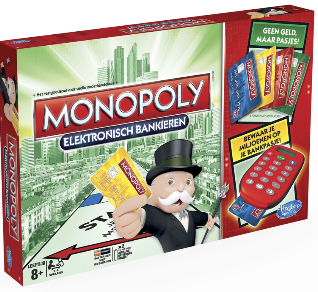 Monopoly: Electronisch Bankieren (Bordspellen), Hasbro Games