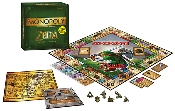 Monopoly: The Legend of Zelda Collector Edition (Bordspellen), Hasbro Games