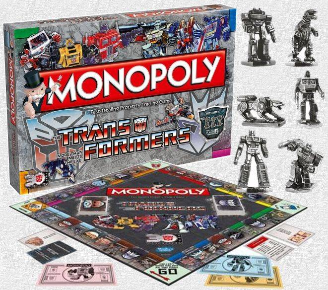 Monopoly: Transformers Retro (Bordspellen), Hasbro Games