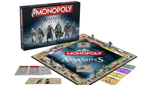 Monopoly: Assassins Creed (Bordspellen), Hasbro Games