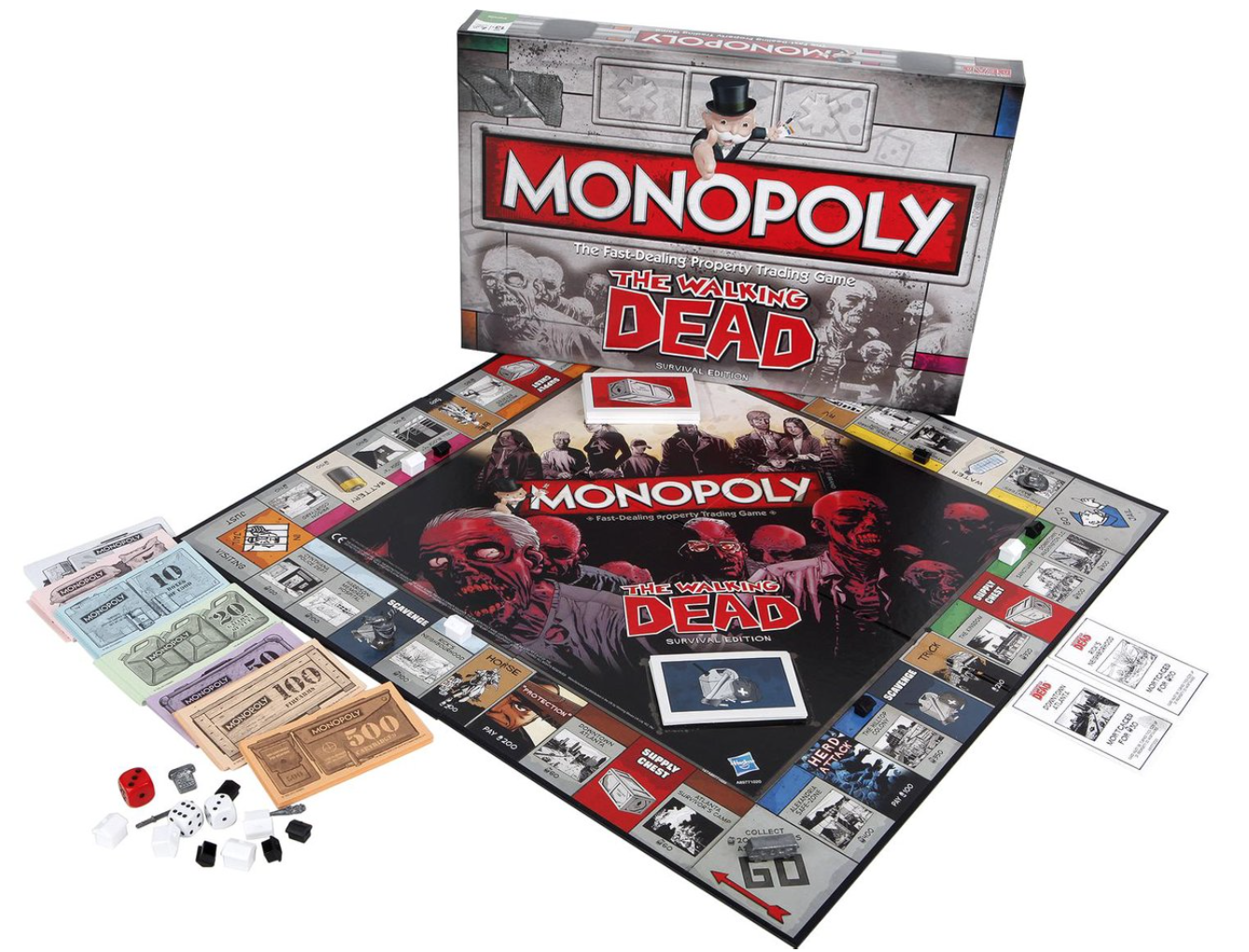 Monopoly: The Walking Dead (Bordspellen), Hasbro Games